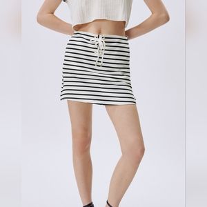 Zara striped skort